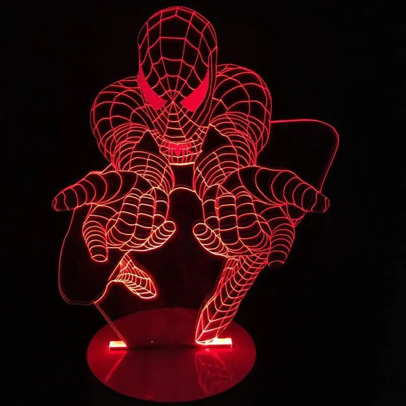 3D Visual LED Night Light - Touch & Remote Control Eagle