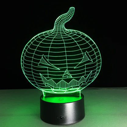 3D Visual LED Night Light - Touch & Remote Control Eagle